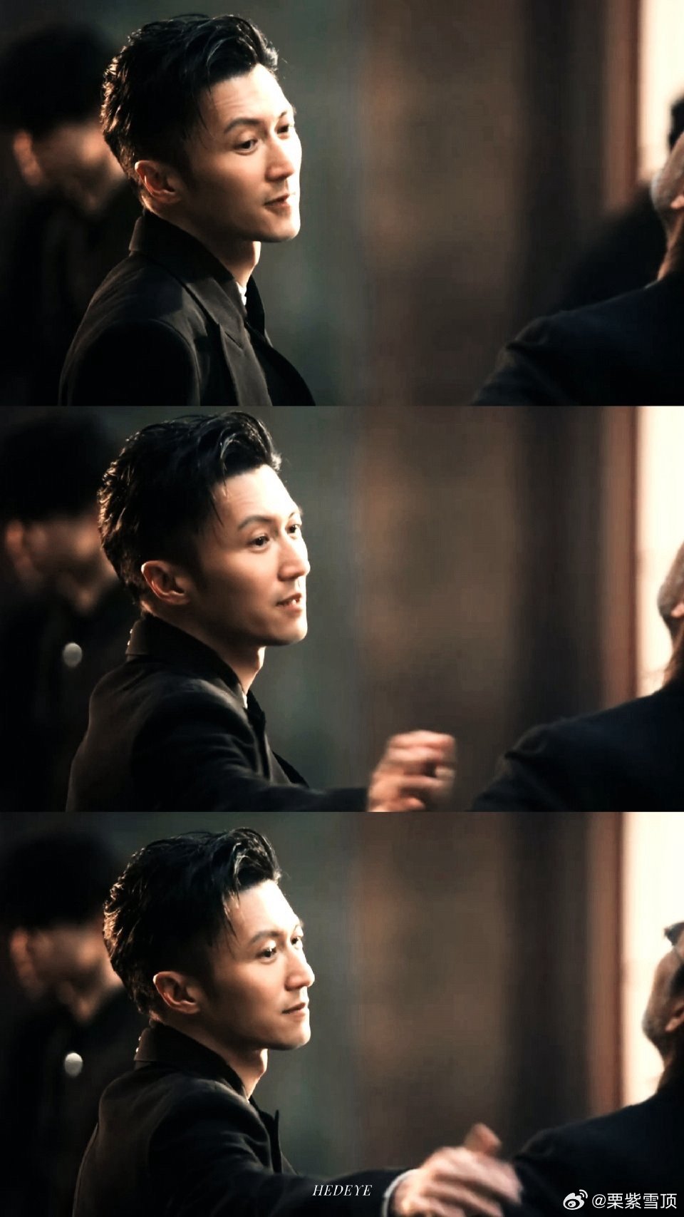 吴镇宇谢霆锋 我早就把你看穿了 高手过招，一个眼神就够了，吴镇宇和谢霆锋对视一眼