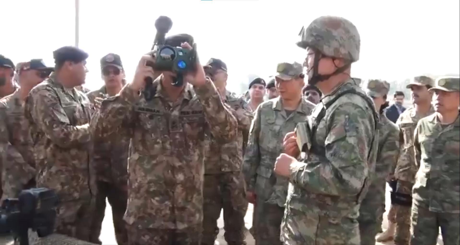 每天认识一件兵器烽火问鼎计划  中国和巴基斯坦"勇士-IX"联合反恐演习在巴基斯