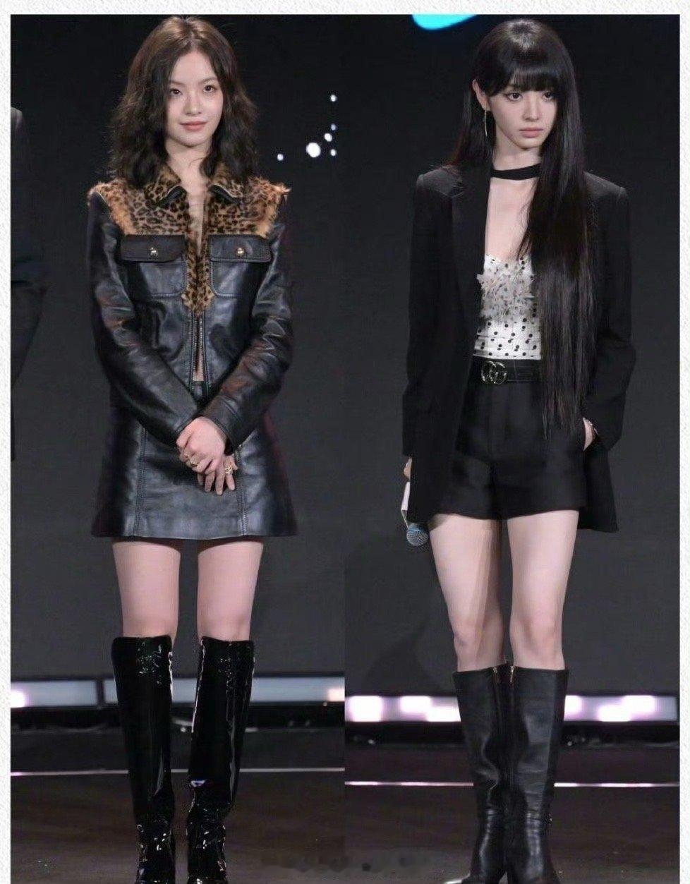 网友：田曦薇李庚希一同框就看出谁是真美女了 ​​​