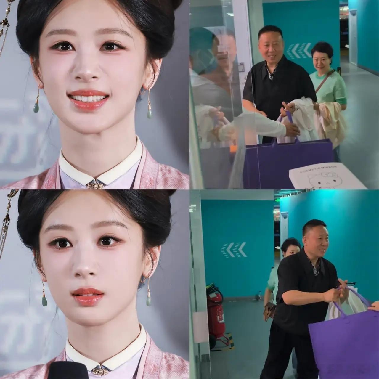 看完杨紫昨天的追剧团我瞬间就明白了杨紫家业播的好不好不打紧，因为她的背后有爱的家