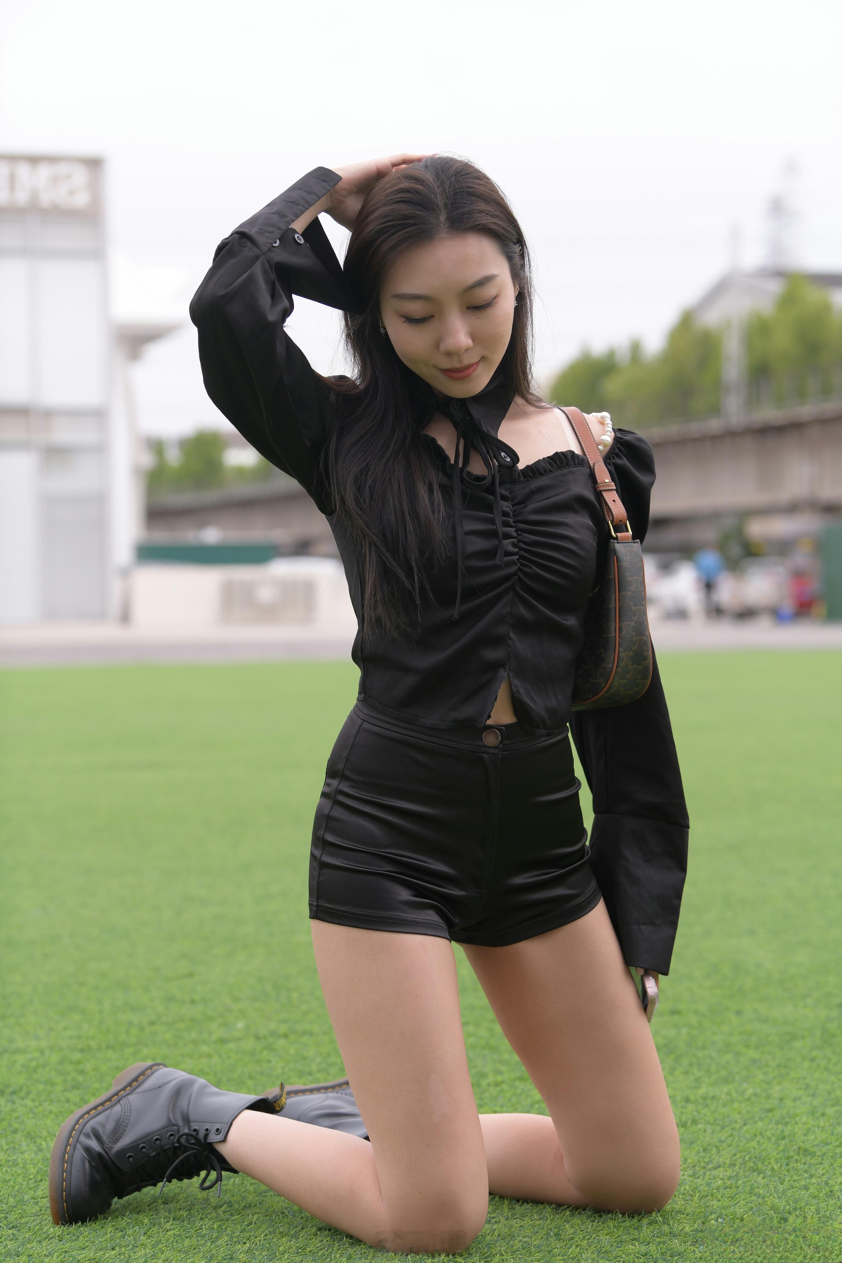好看的黑色look ​​​