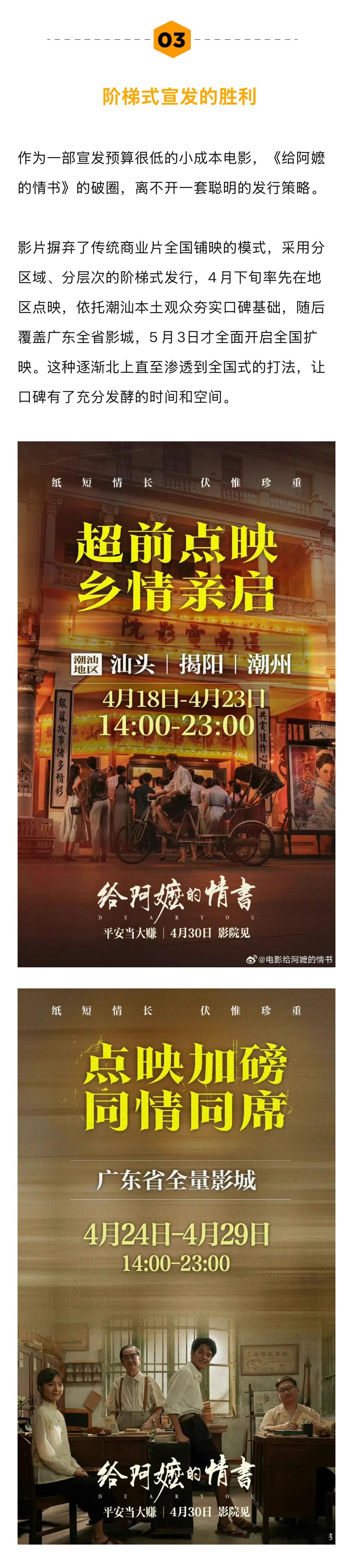 给阿嬷的情书做对了什么 给阿嬷的情书给国产电影的启示 《给阿嬷的情书》爆了后，网