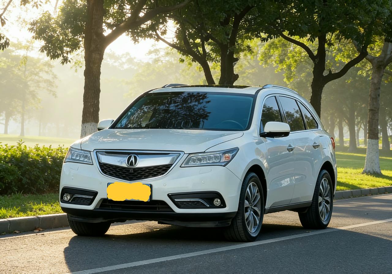 一台35万公里的讴歌md x3.5顶配。我打算给这台车换一个我认为好看的轮圈。另