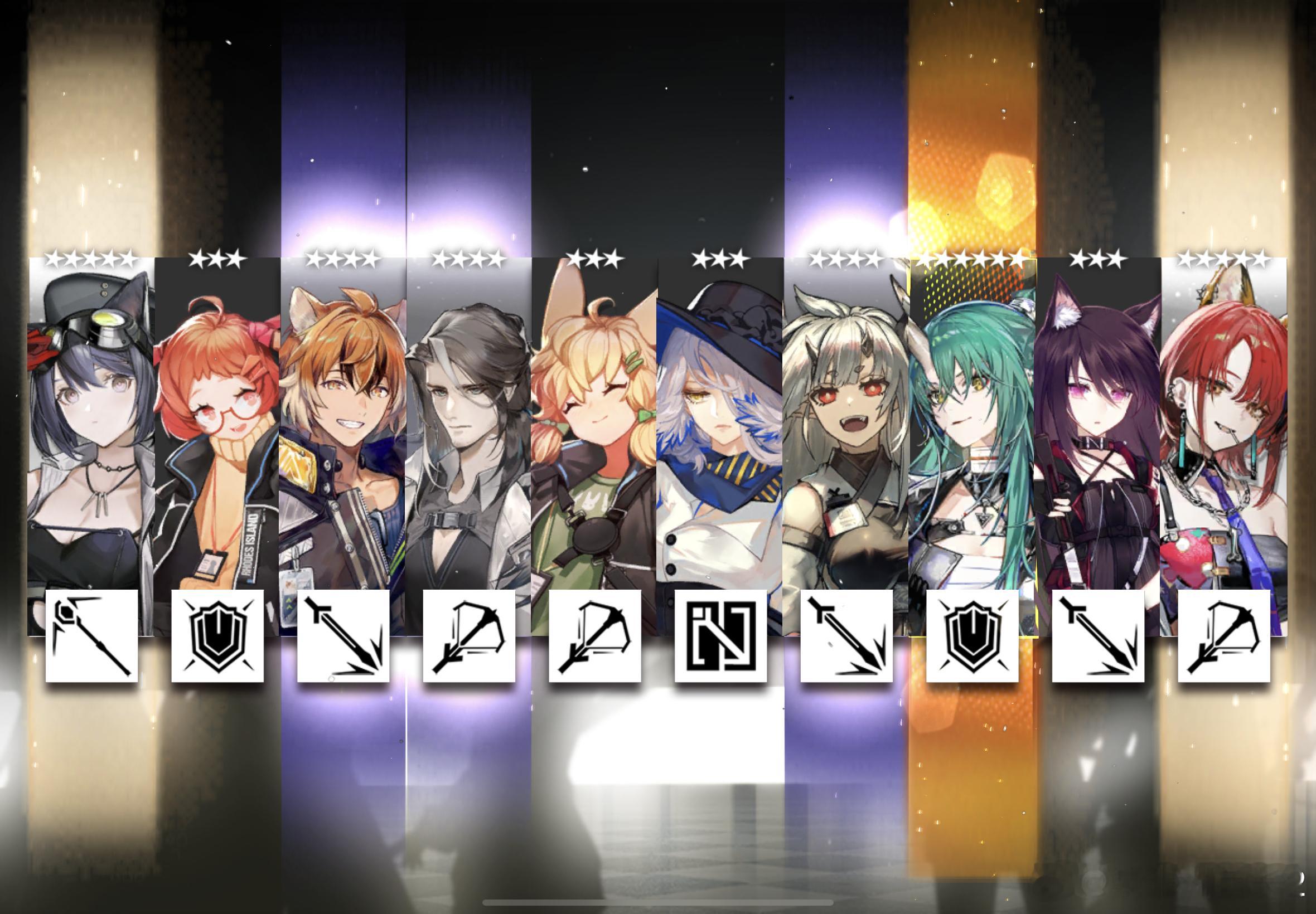 明日方舟﻿ ﻿ 酋长都出第三个熊姐了还没出遥[无聊] （吉星甚至已经满潜了） ​