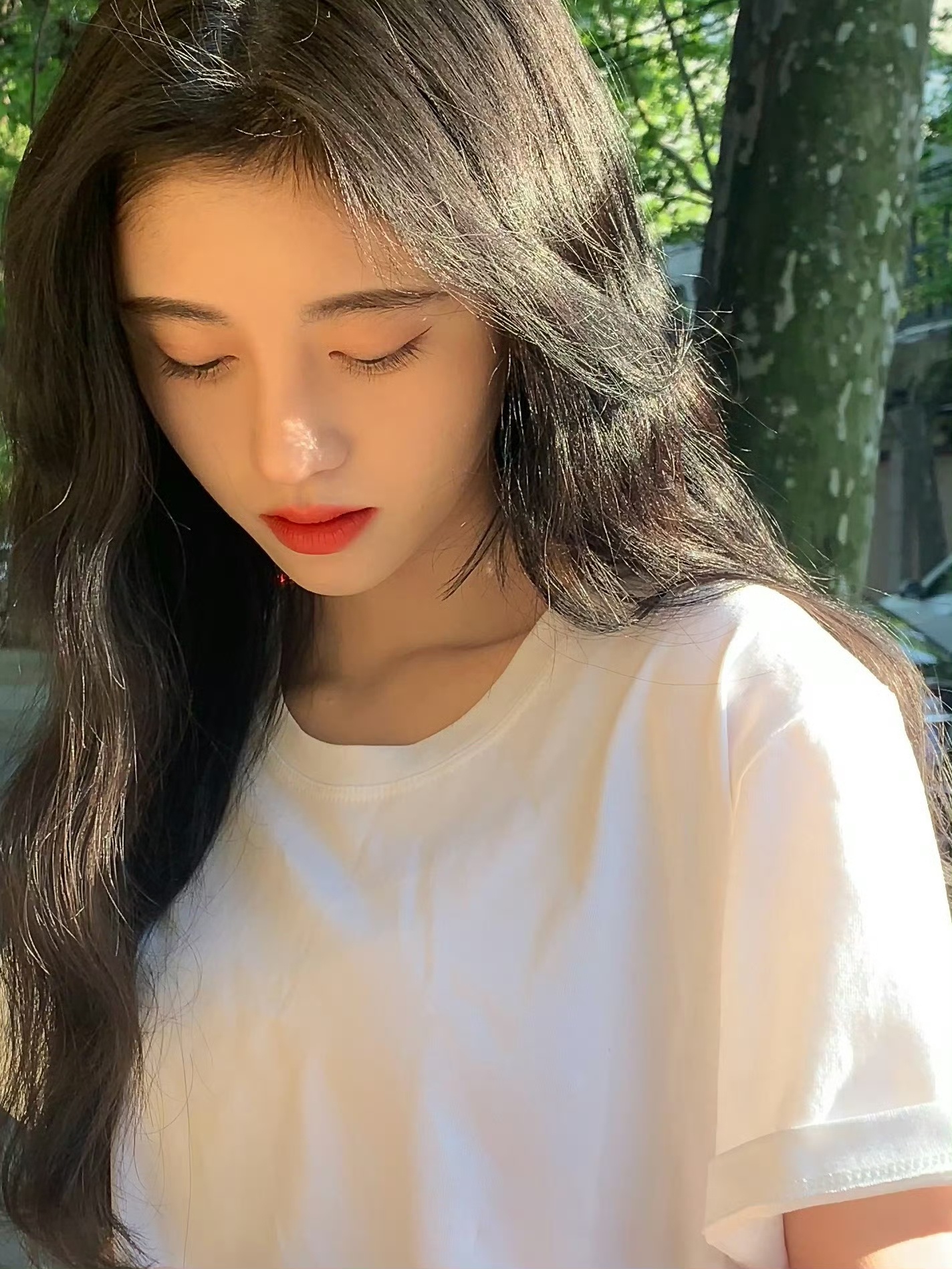 月鳞绮纪 𝒘𝒆𝒄𝒉𝒂𝒕｜头像背景圖搭配｜鞠婧祎｜生命力 