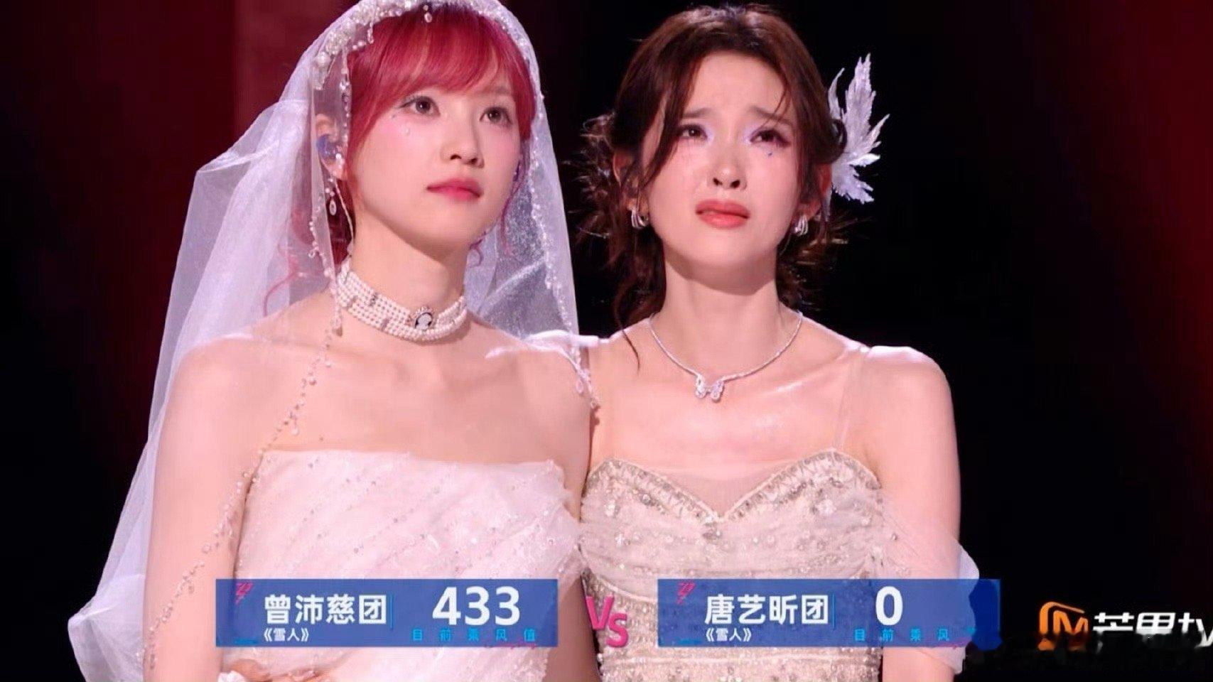 走心开麦没有多余修饰，雪人歌声直击心底，演播室一片哽咽落泪雪人 哭成泪人乘风20