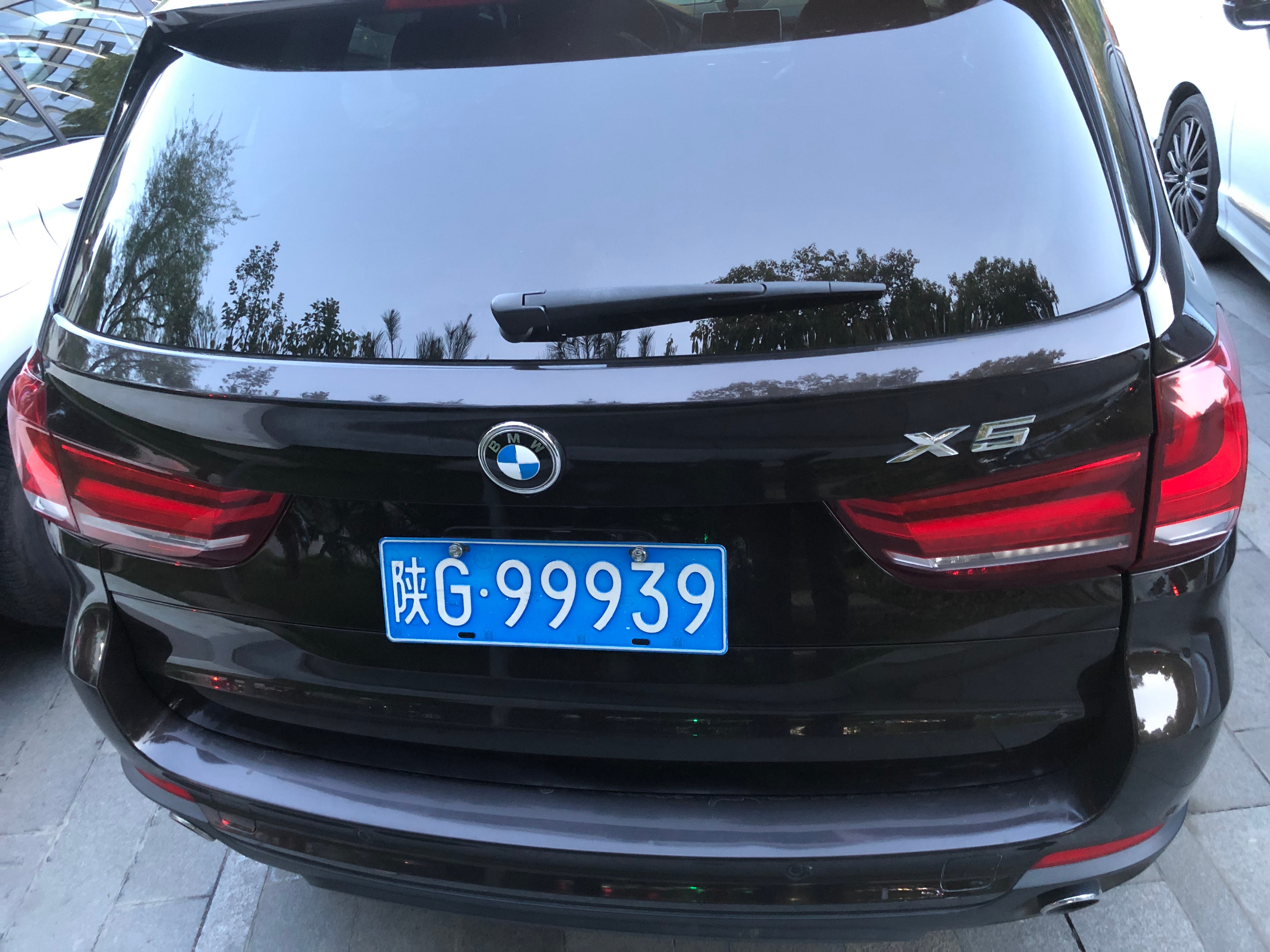 全球车牌 陕G99939宝马X5 安康