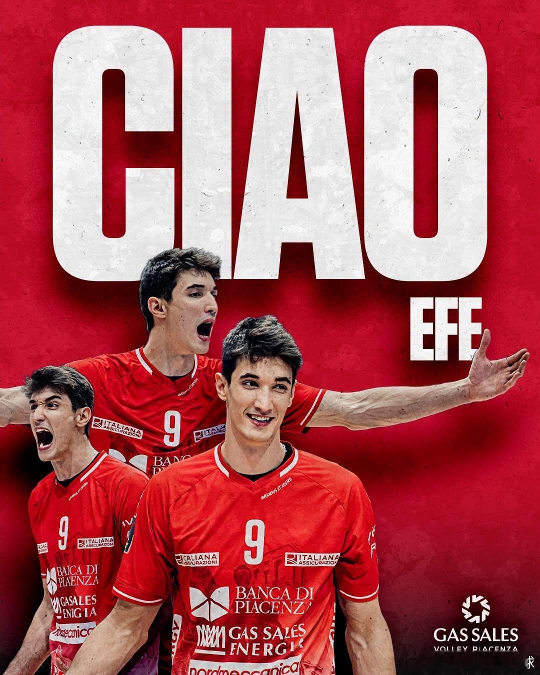 国际排坛动态国际排坛转会 意超皮亚琴察俱乐部宣布告别土耳其主攻曼德拉哲，感谢他的
