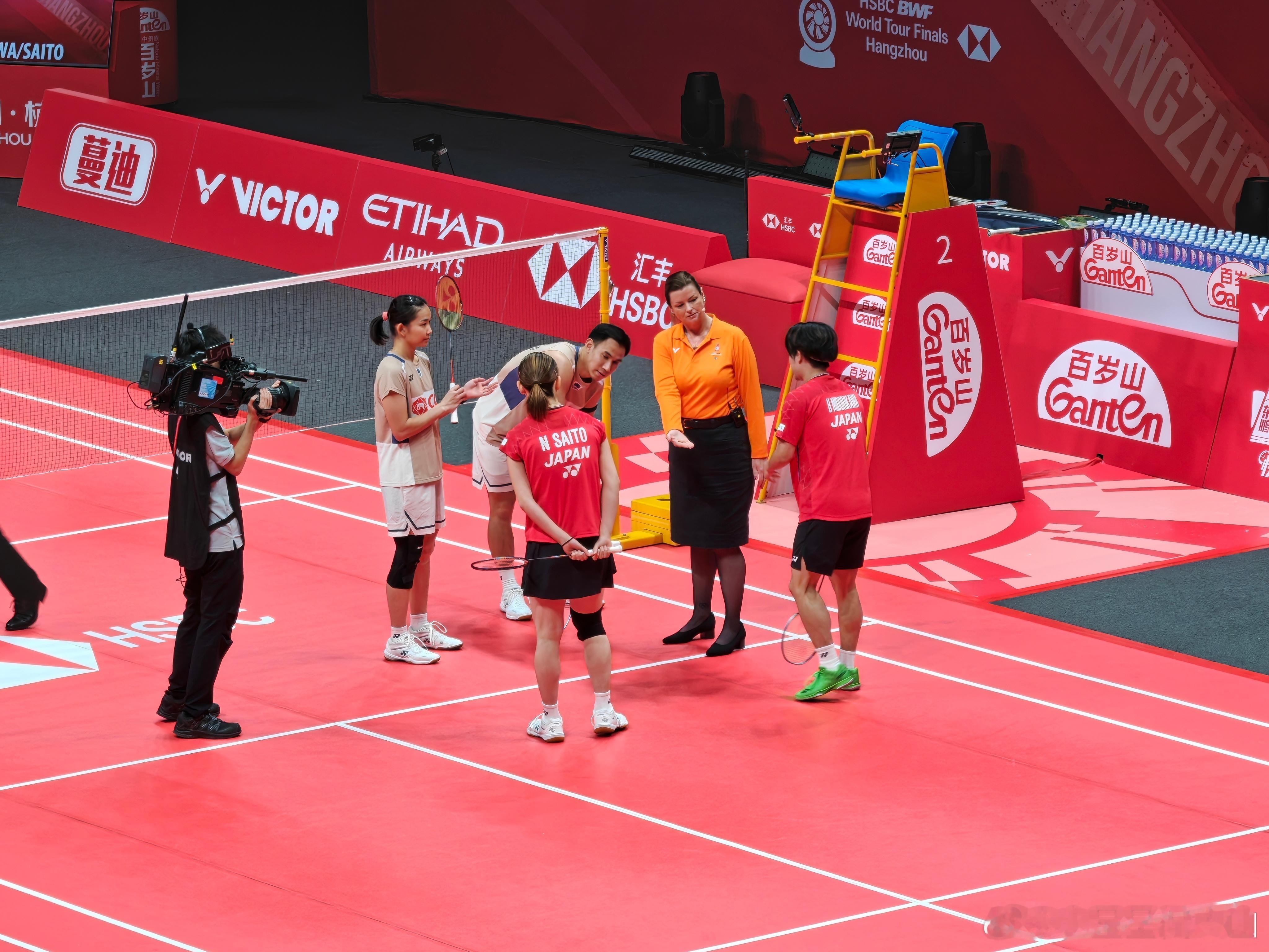 马上开始：德差波/苏皮萨拉🇹🇭 vs 🇯🇵绿川大辉/斋藤夏决胜杭州胜利在