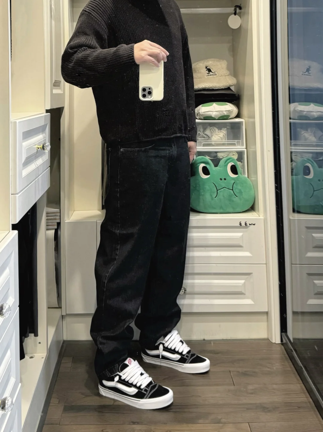 直筒牛仔｜万斯穿搭