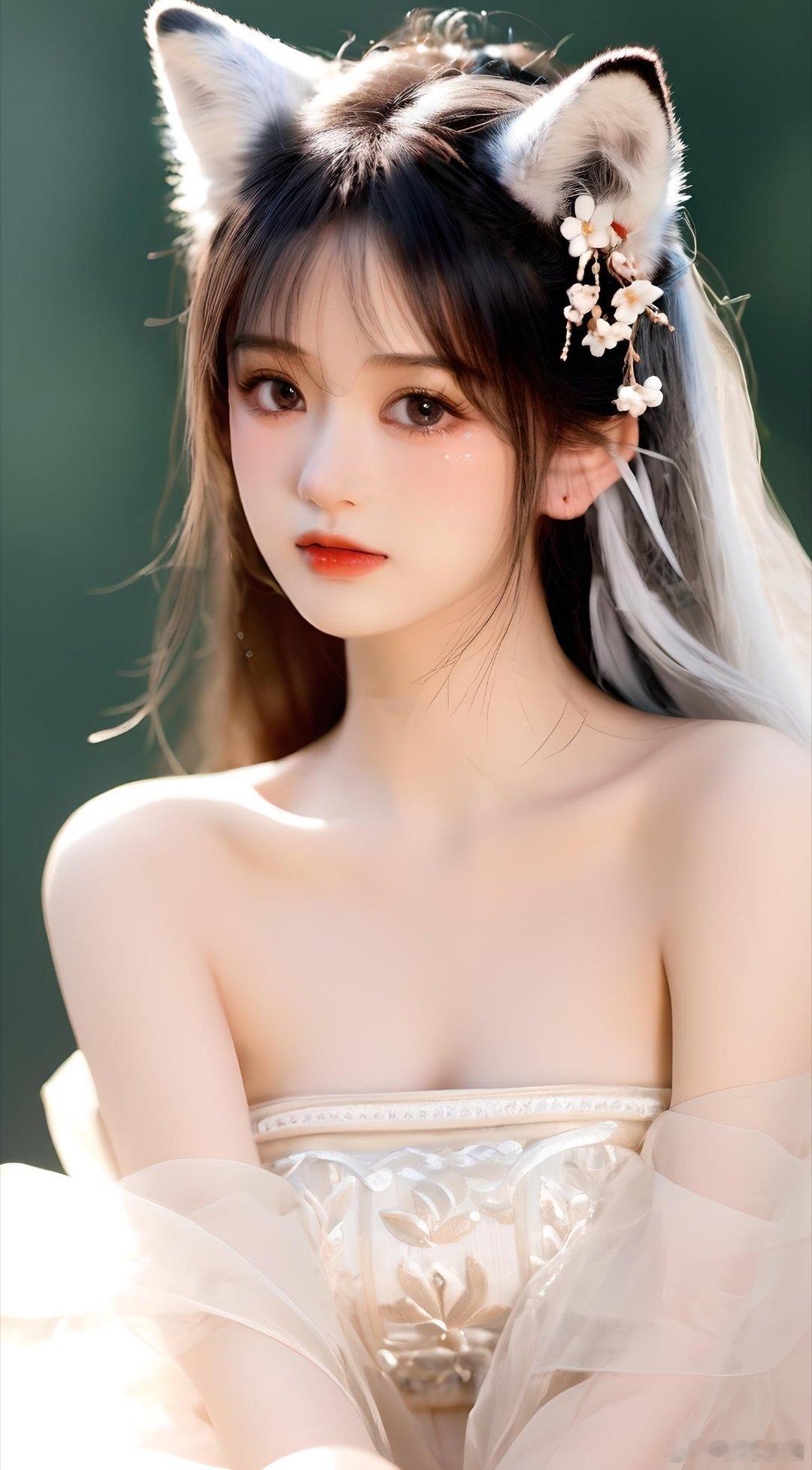 小狐狸又出现了，果然是聊斋小仙#甜甜的你##小仙女#  ​​​