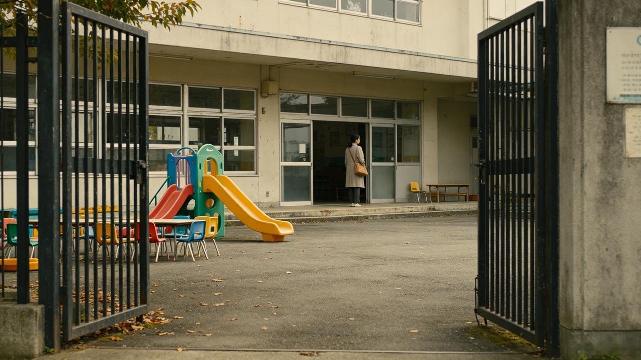 谁能想到，时代的转折，先从幼儿园的大门开始。
一边是幼儿园接二连三关门倒闭，一边