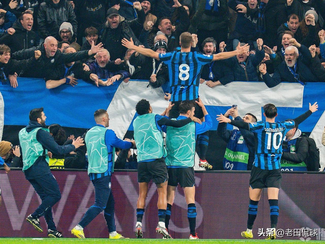 今晨的欧冠属于意甲…在昨天国米被淘汰之后，真觉得意甲要全军覆没了，真蓝黑亚特兰大