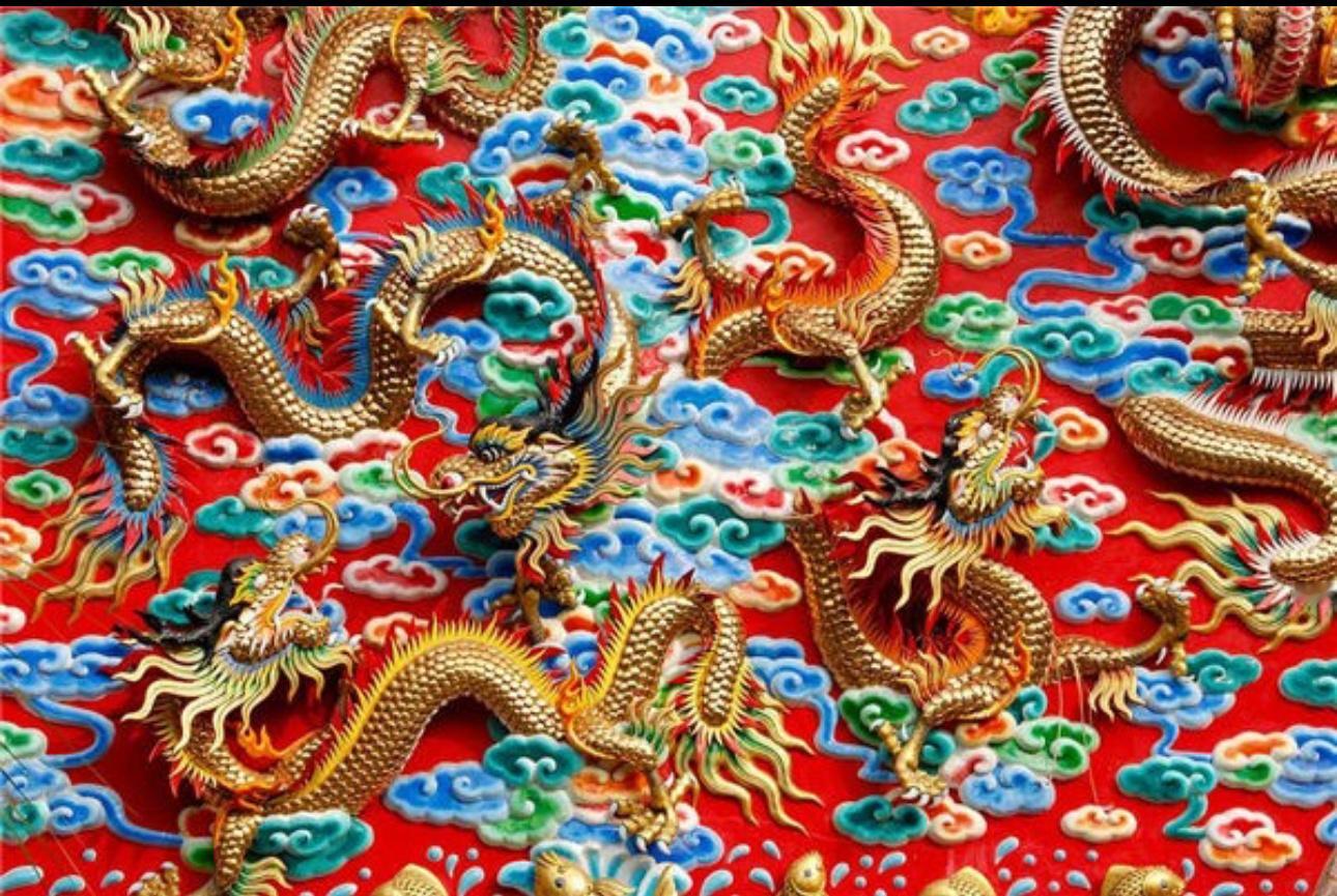 哈？怎么都在讨论神兽？#你认为哪种神兽最能代表中国#，我觉得最有代表性的神兽当属