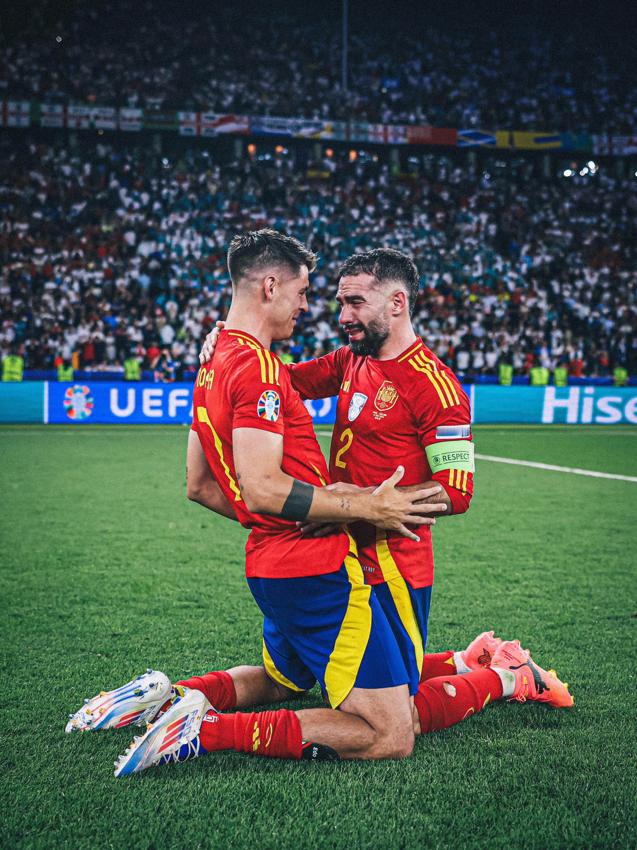 你们做到了。🇪🇸#西班牙2比1英格兰##西班牙夺得欧洲杯冠军# ​​​