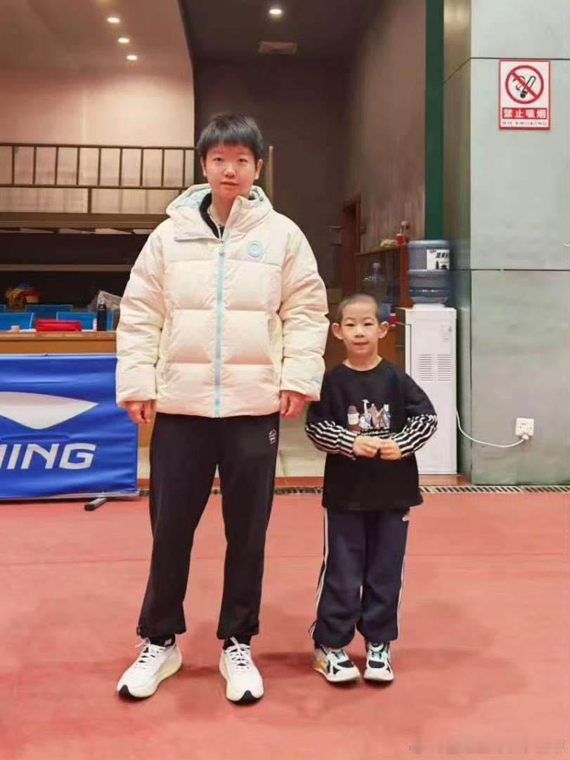 孙颖莎小莎教练上线宝宝玉米七[赢牛奶][赢牛奶] ​​​