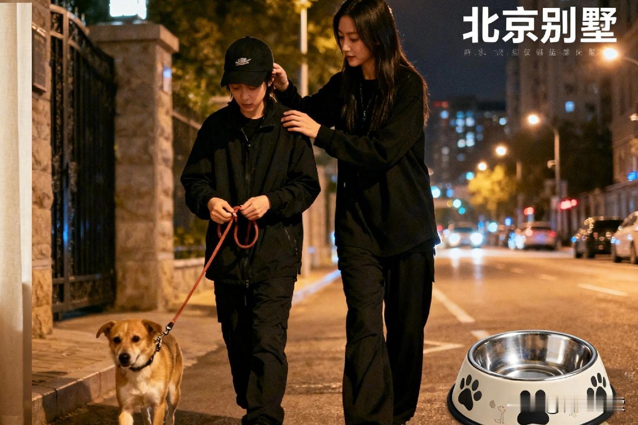 1窦靖童宋妍霏街头牵手遛狗实锤！
同款窗帘宠物碗藏同居线索，8年低调恋终于藏不住