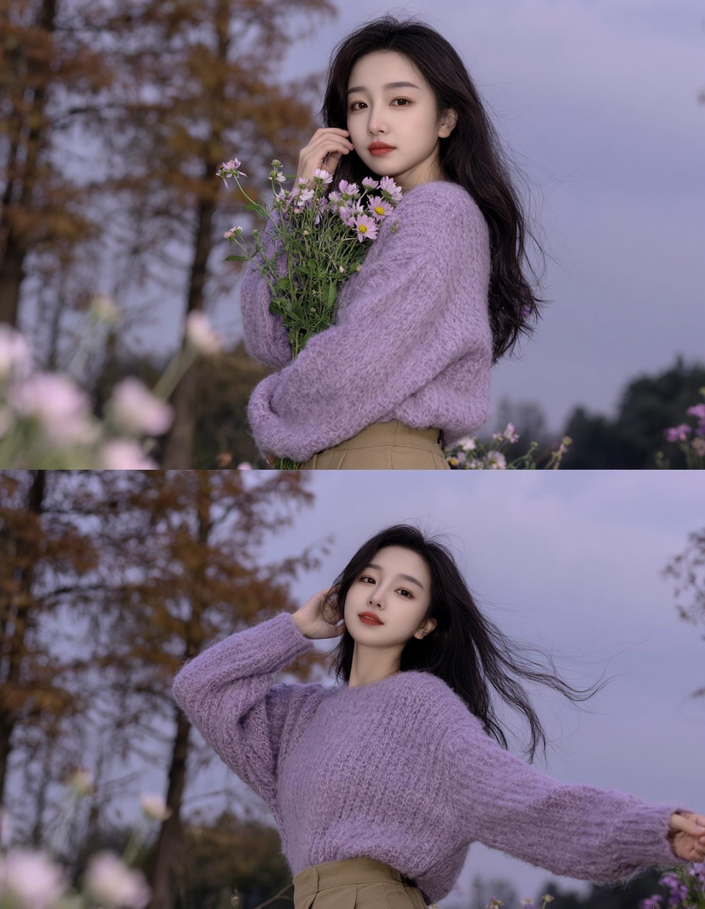 AI秋意朦胧照 随变ai随便玩