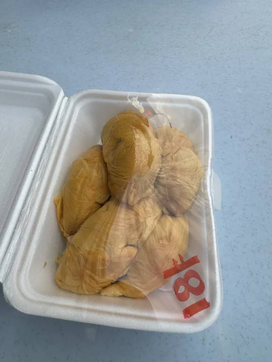 榴莲季😊😊吃起来