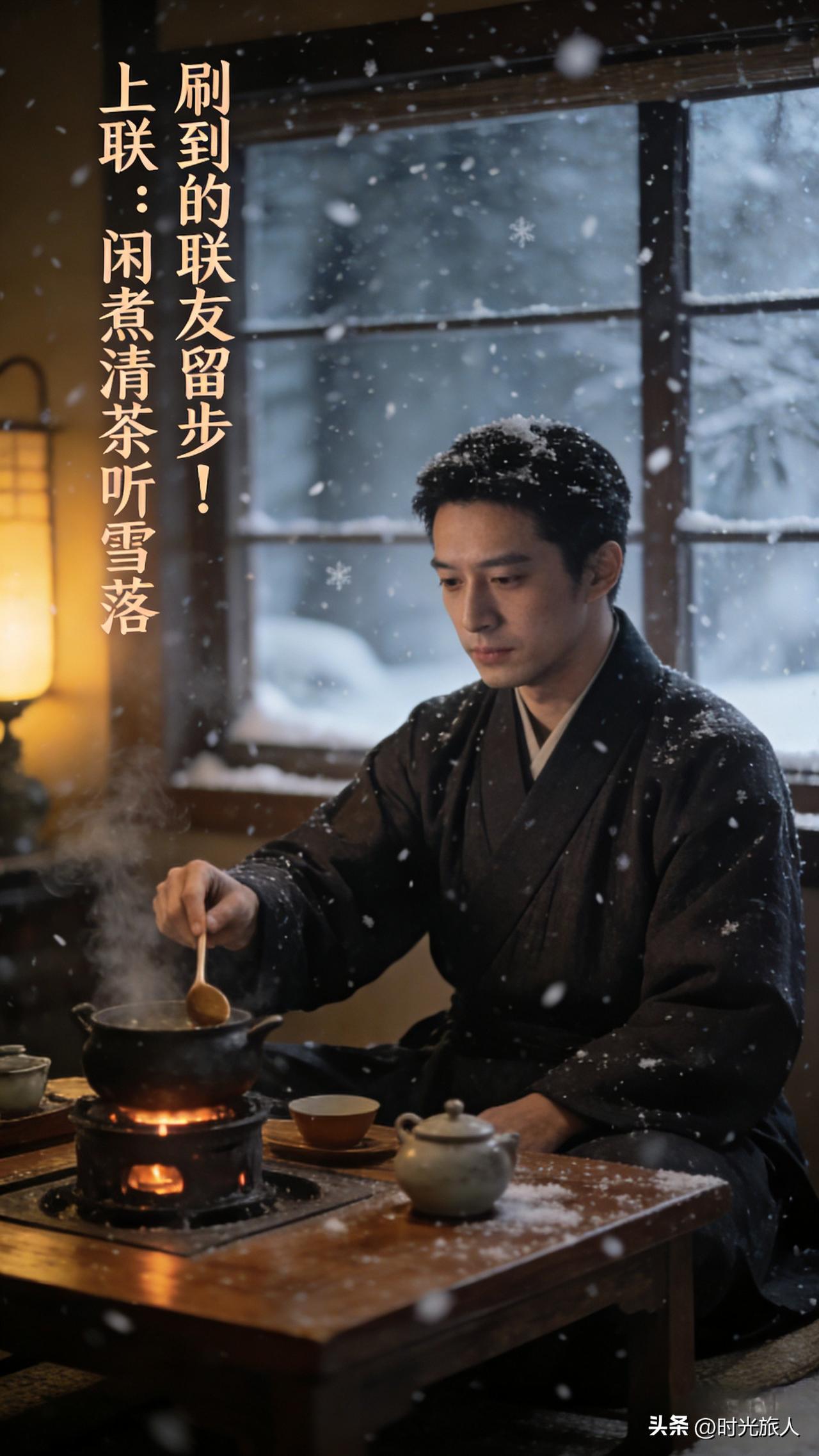 刷到的联友留步！
我琢磨了好久的一个上联，怎么对都觉得差点味道，始终没找到最贴合