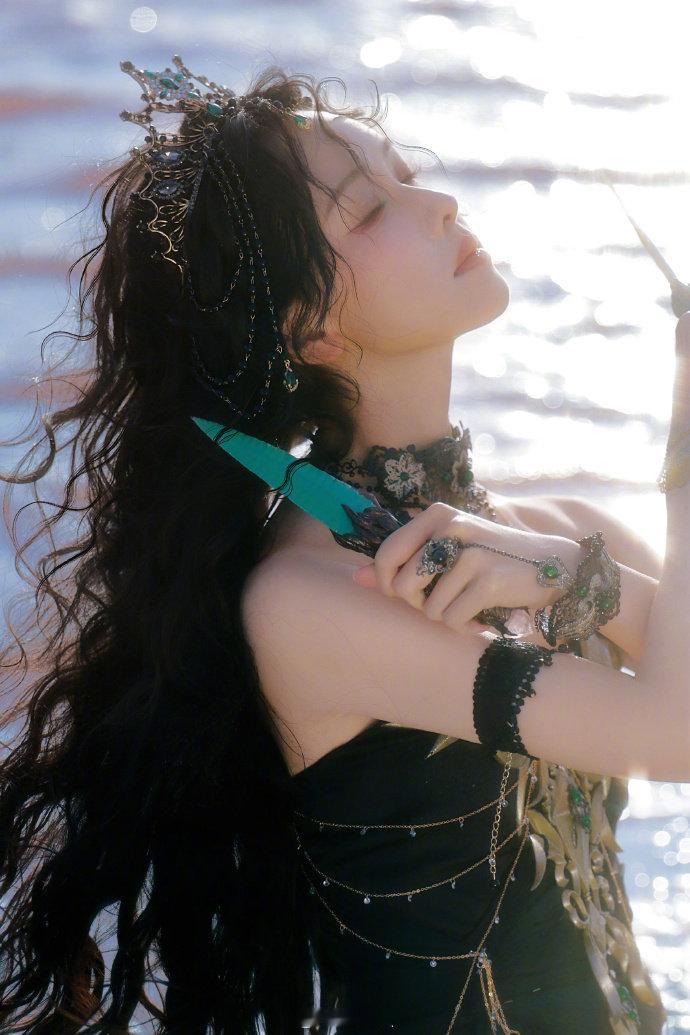 陈都灵海之女神陈都灵海神造型太美了吧嘟嘟 