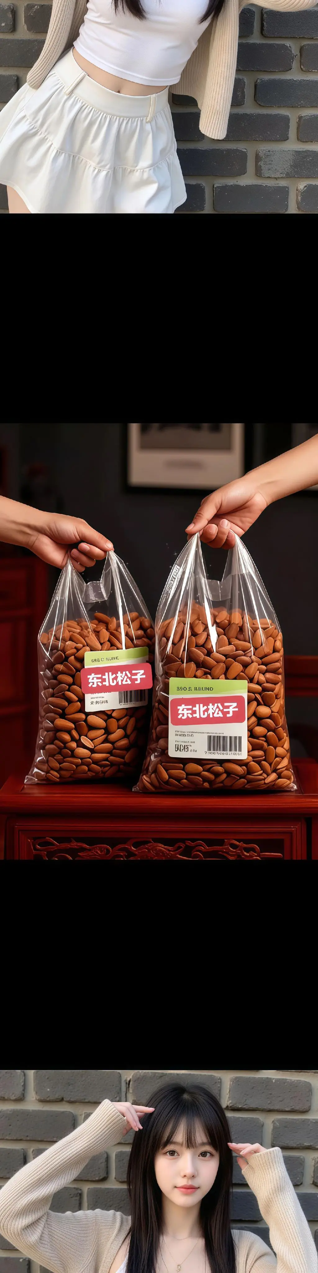 正宗的东北松子来了，爱吃结果的家人有口福啦！这下松子可以放肆炫了，也可...