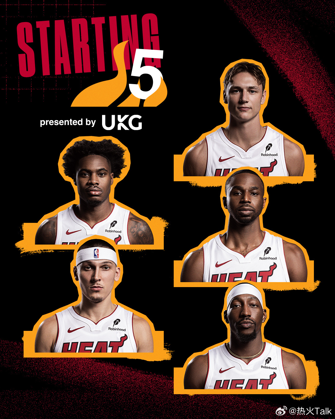 热火首发，面对老对手凯尔特人凯尔特人vs热火