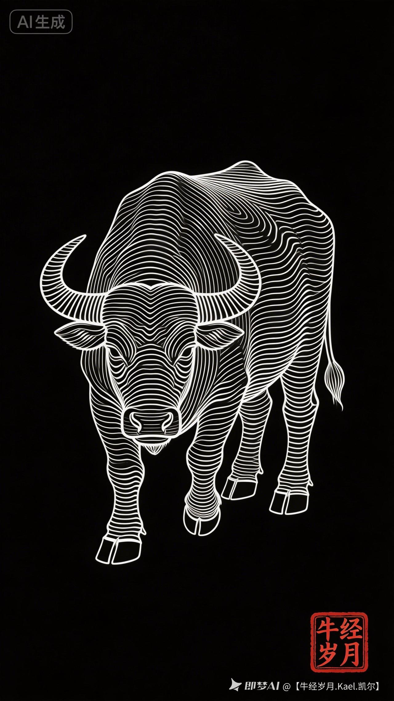 牛气冲天！🐂💪 新的一年，牛劲十足！