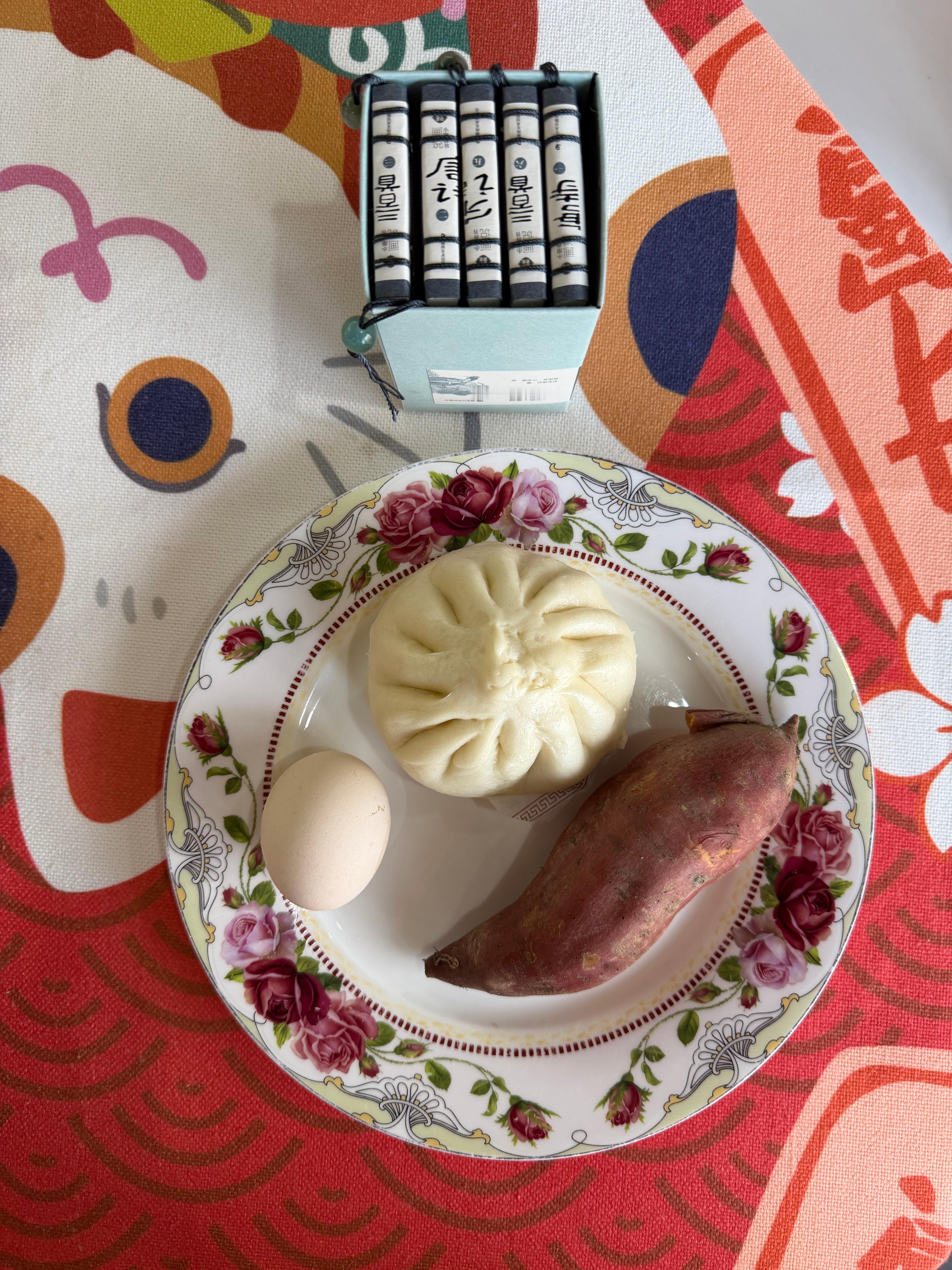 早餐营养早餐可以这样搭配：番薯➕唐诗宋词元曲。