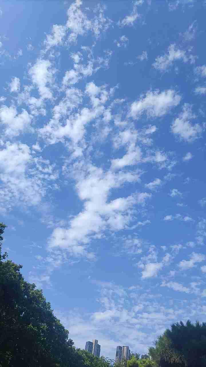 我的今日状态：😁轻松愉快
我这里的天气：☀️晴天