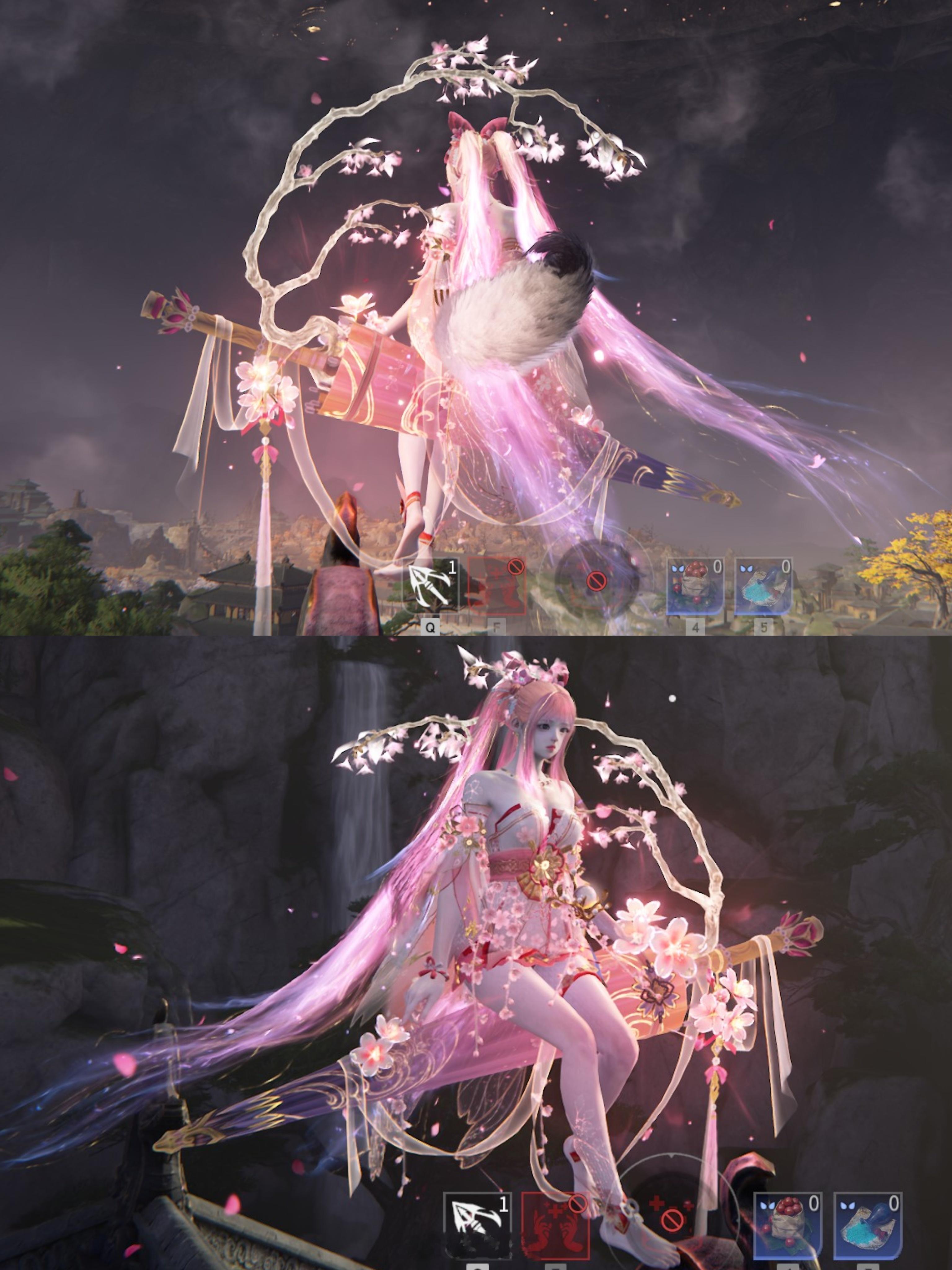 今年用压岁钱先去游戏里做了头发永劫无间