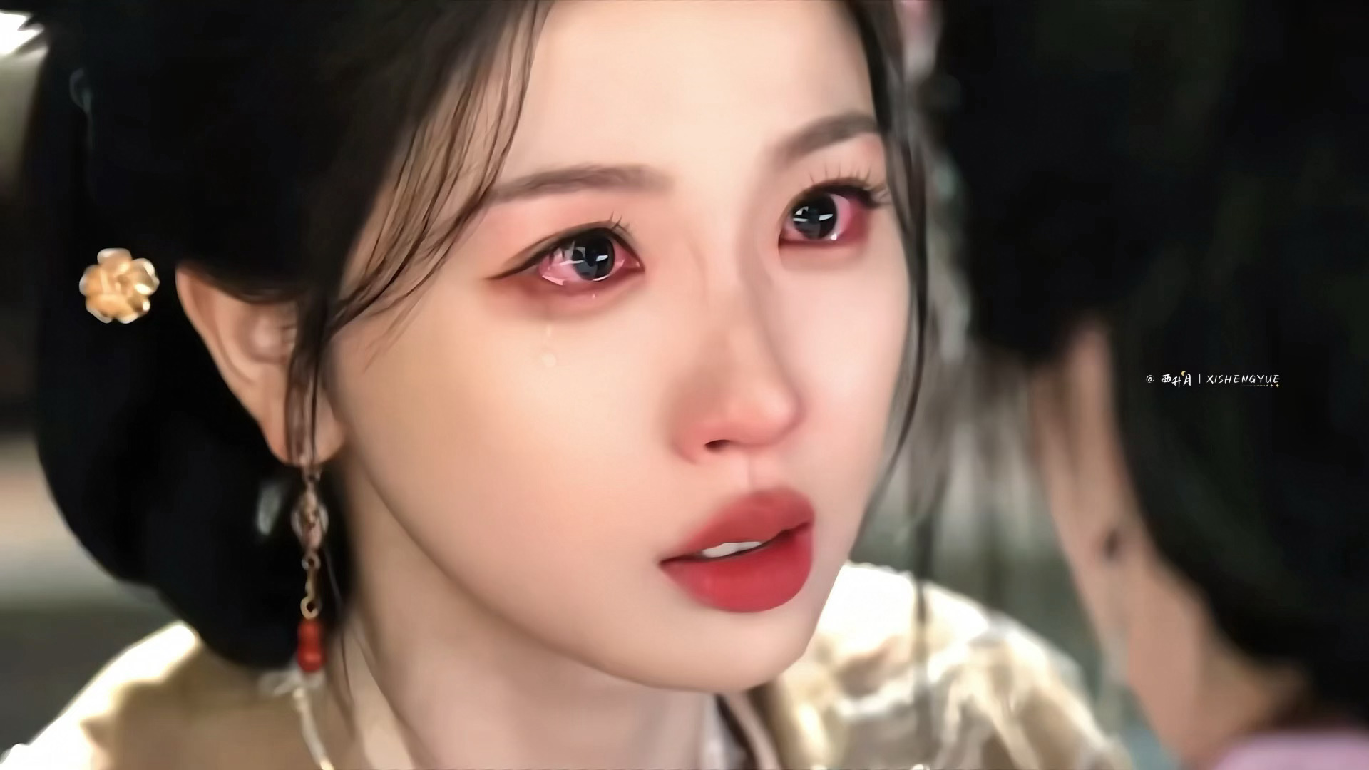 天呐虞书欣这滴眼泪好不一样💧我起鸡皮疙瘩了虞书欣云初令