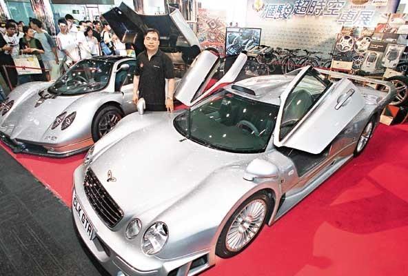 #shen车视界# CLK GTR的香港故事全世界共有28辆公路版CLK GTR