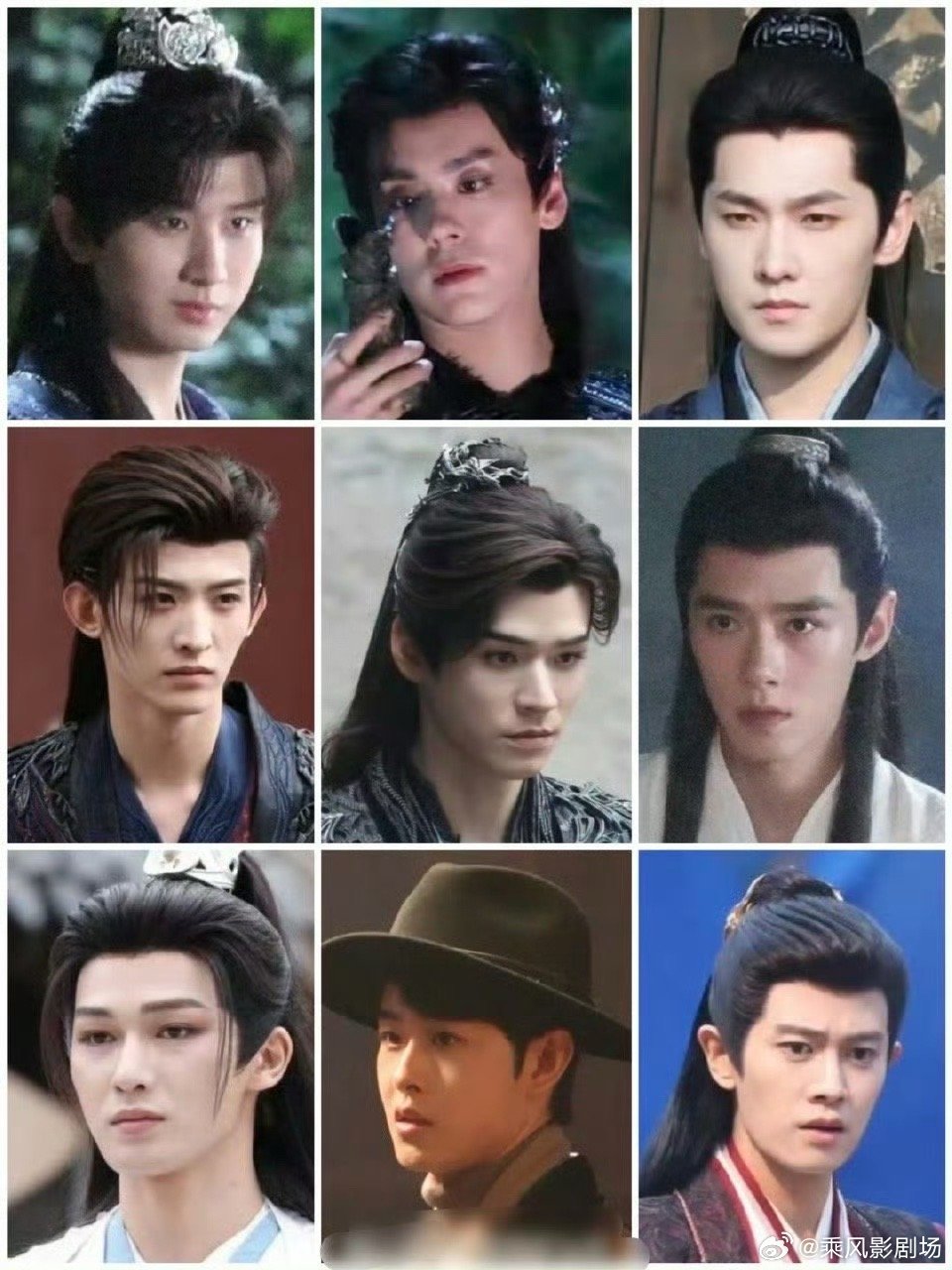 果然古装才是检验帅哥的标准，这么一看，任嘉伦赢了 ​​​
