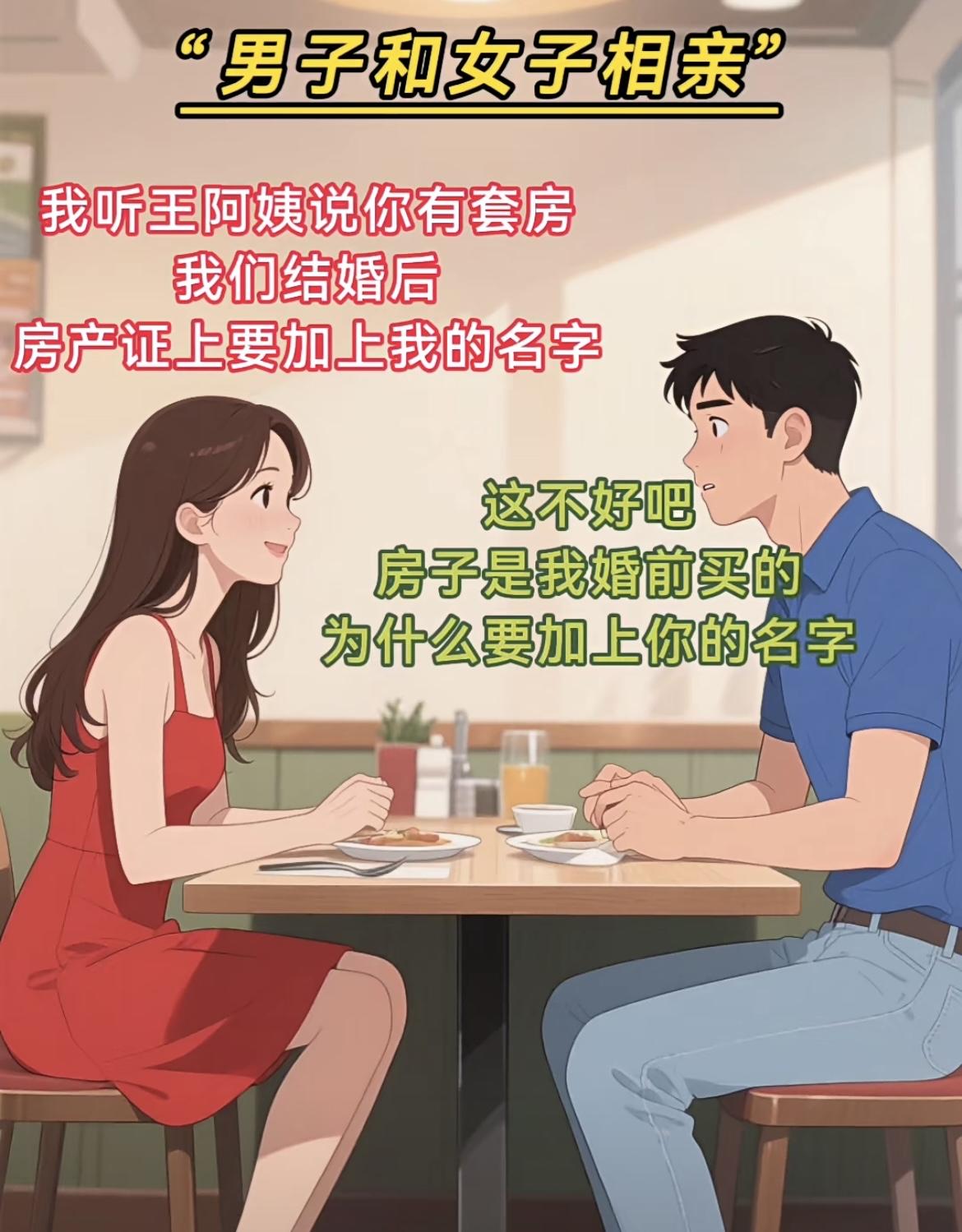 “ 结婚，房子 加上我的名字没意见吧 ”[吃瓜群众][吃瓜群众]