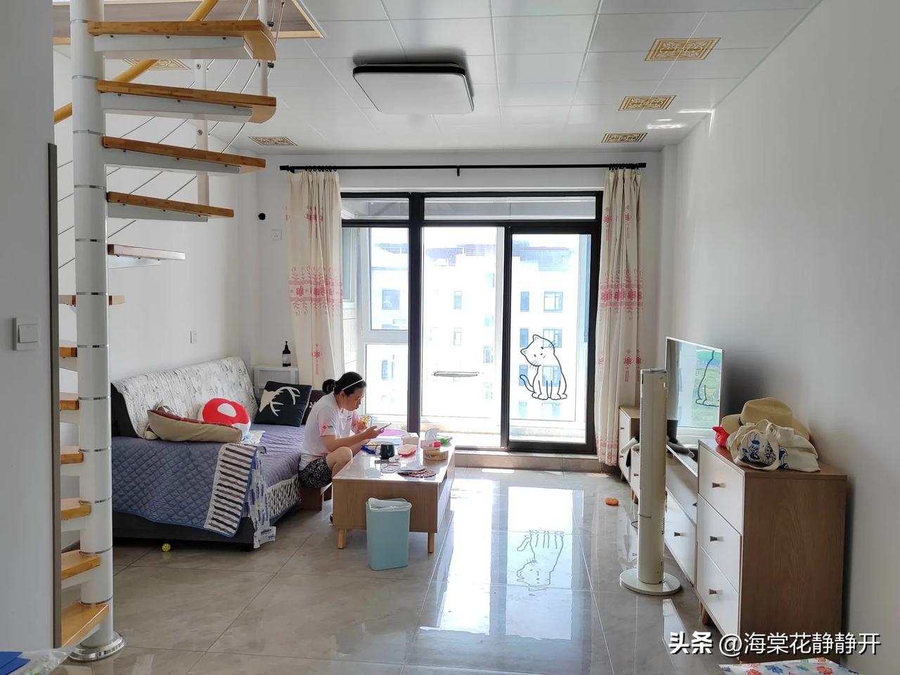 换房而居可行吗？我在山东荣成有一套房子，房本面积83，两室两厅，而实际客厅还有一