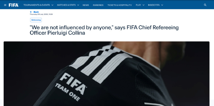 #FIFA认定阿根廷进球判罚正确##FIFA认定埃及进球被取消判罚正确#对于阿根
