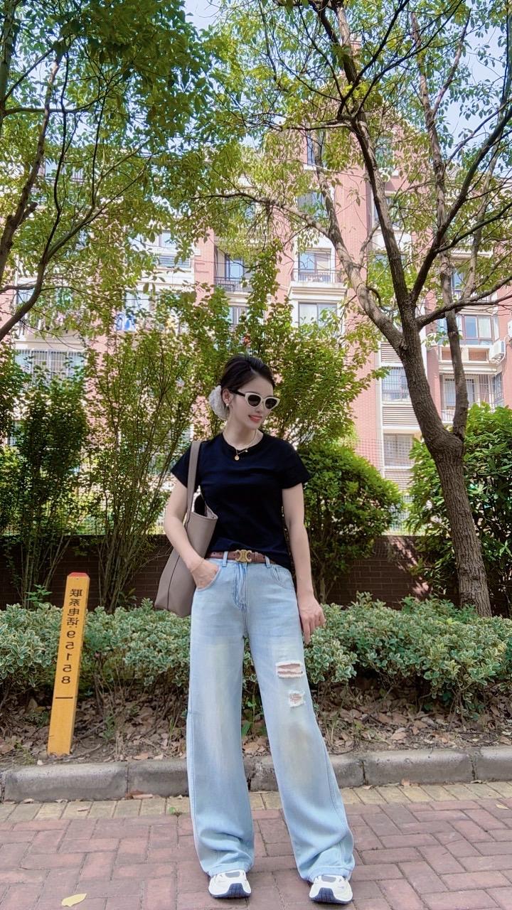 一定要碎花裙吗？难道牛仔裤就不配拥有polo衫的深情吗😊