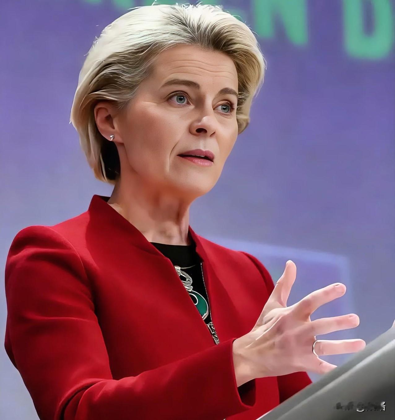 欧盟这次终于不忍了！ 欧盟委员会主席冯德莱恩14日强硬表态：格陵兰岛的归属，只能