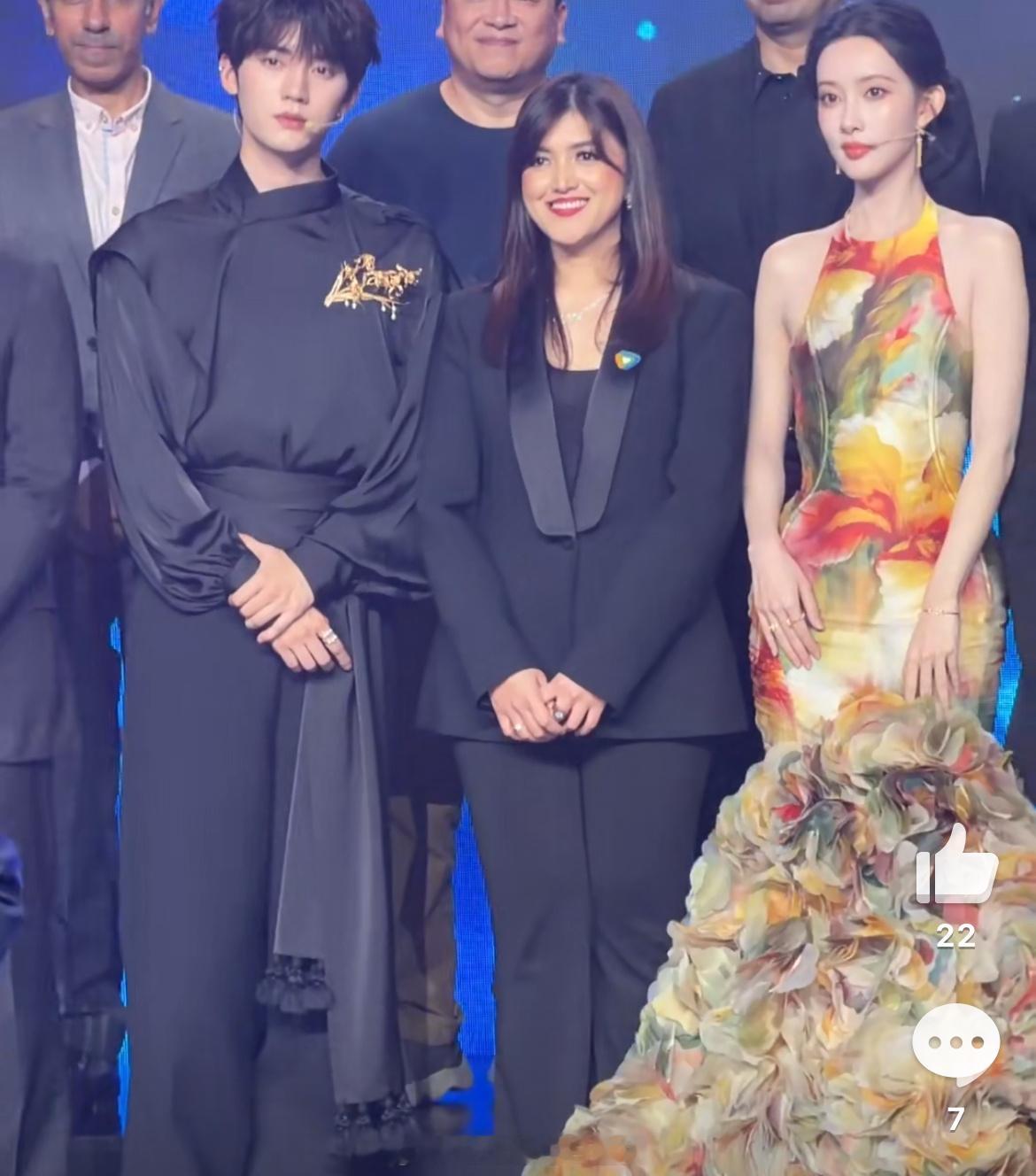 孟子义、周翊然作为wetv代言人出席雅加达活动，这对能不能合作一部BG剧？ 