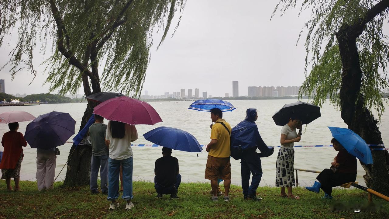 合肥：巢湖岸边春光美欣赏巢湖雨景
