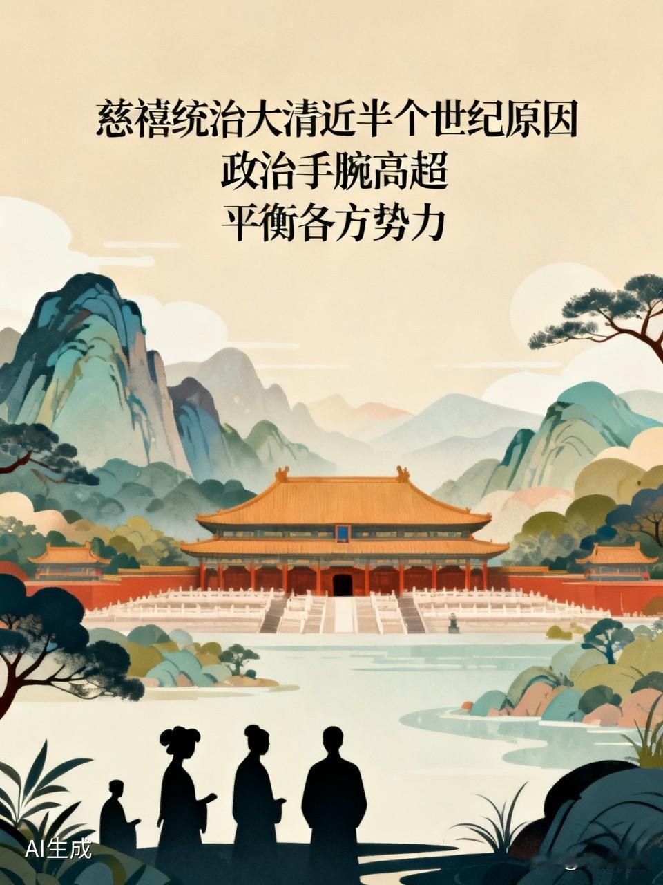 慈禧凭什么能统治大清近半个世纪? 慈禧能统治大清近半个世纪，原因可不少。首先，她