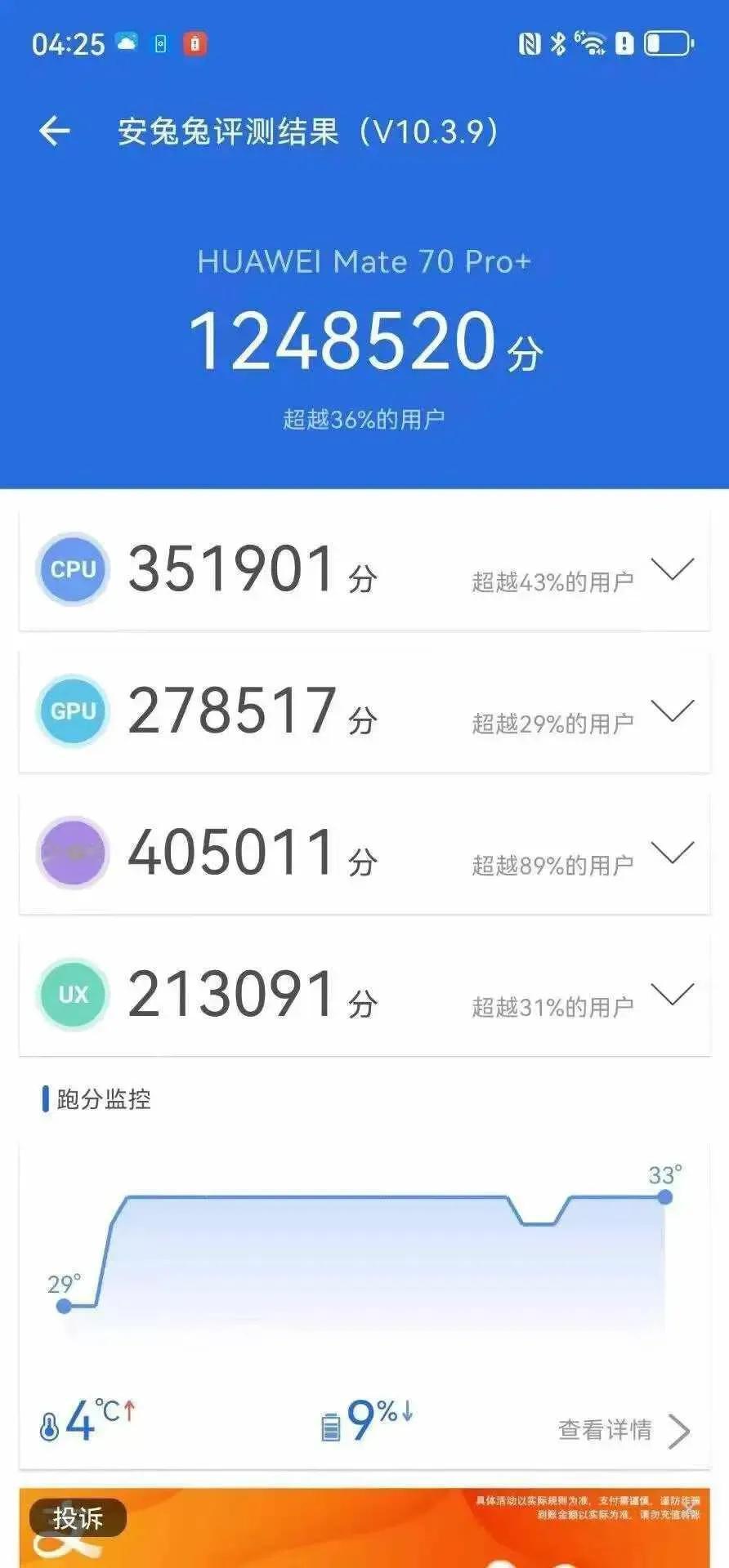 华为Mate 70发布，发布会上没有提的芯片，有网友测出来了

华为Mate 7