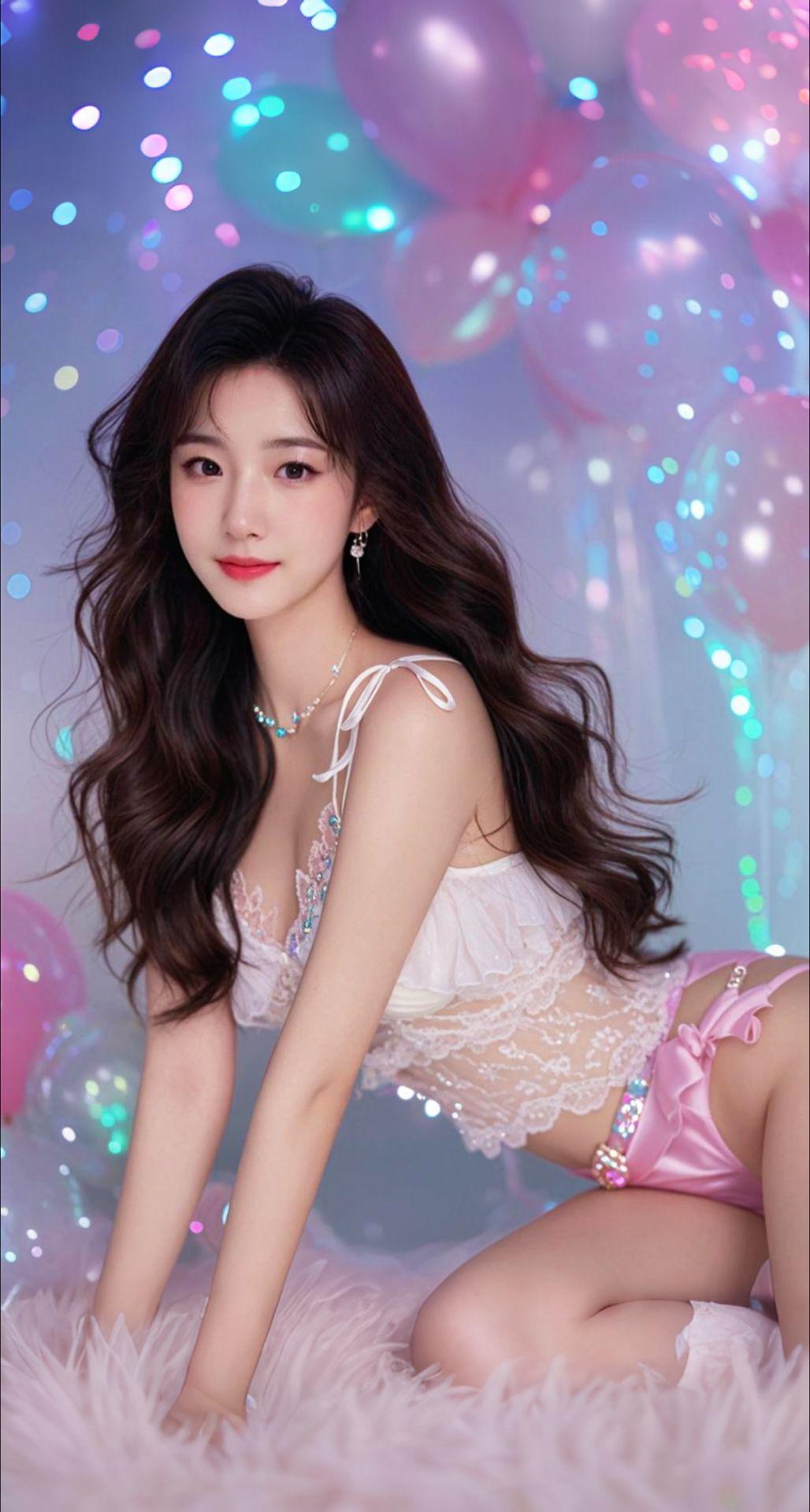 AI扩图 AI蕾丝梦境