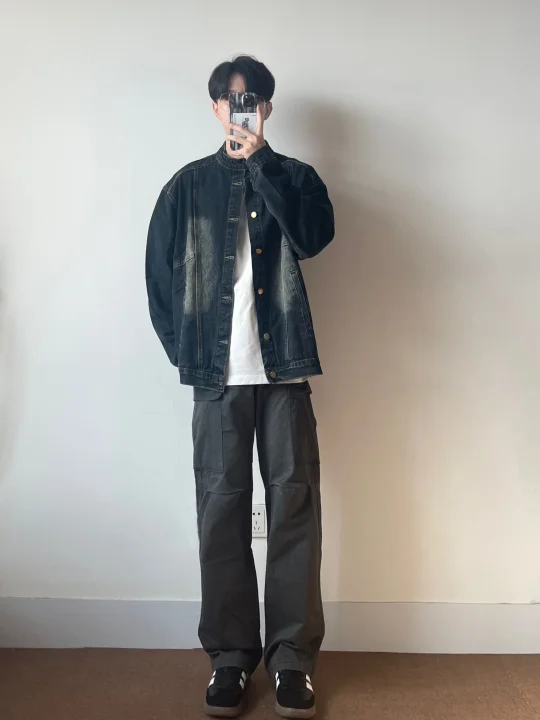 秋天的第一件牛仔外套