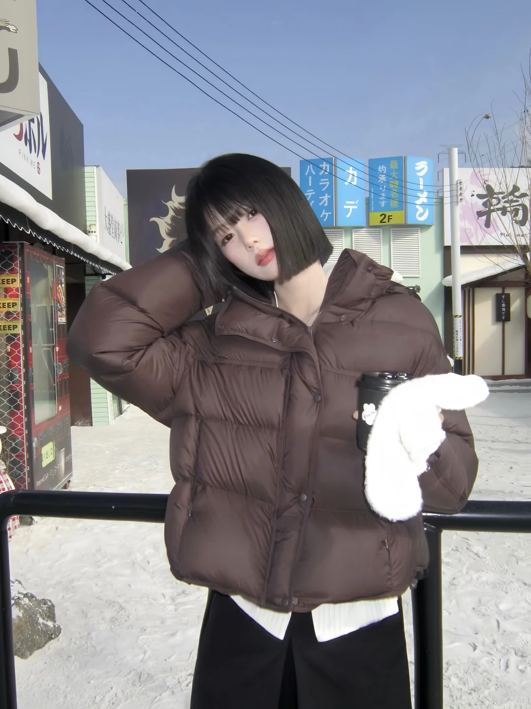一起看初雪吧🌨☃︎ *･ﾟ