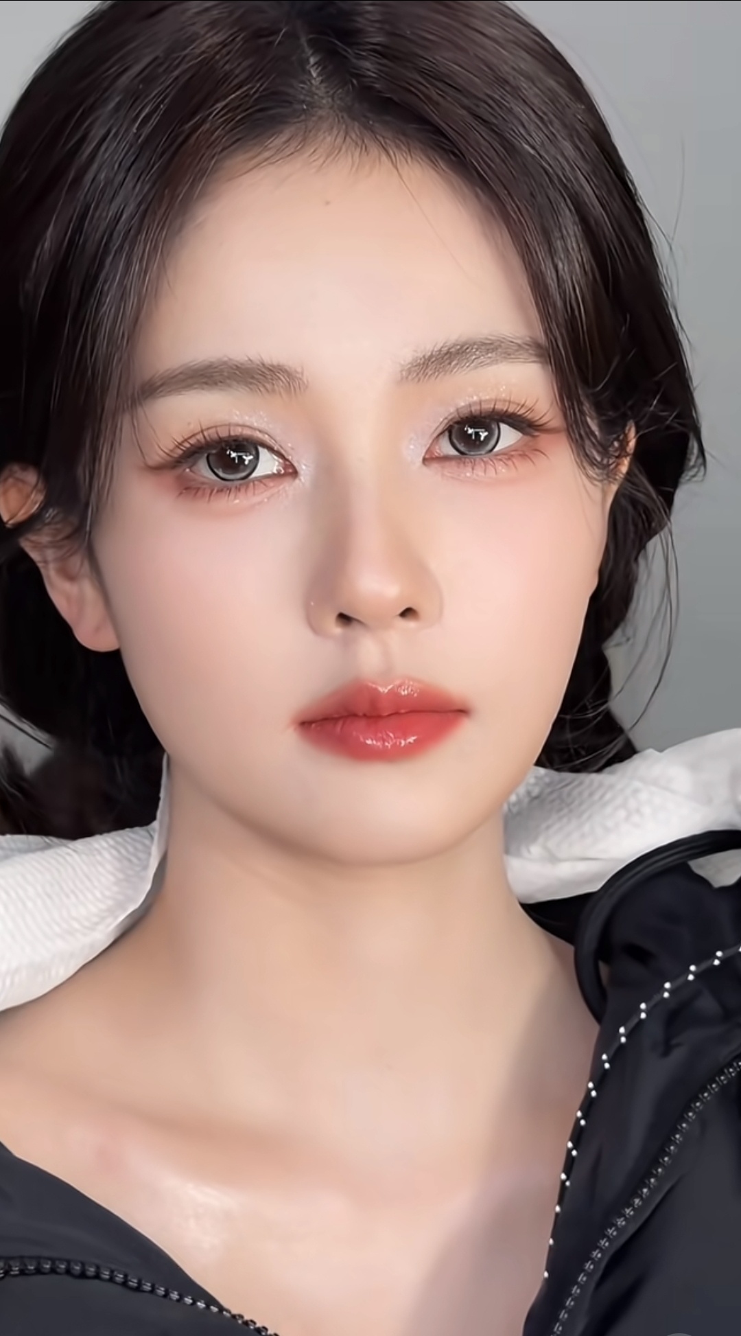 杨单发的白鹿怼脸视频，好震撼！ 