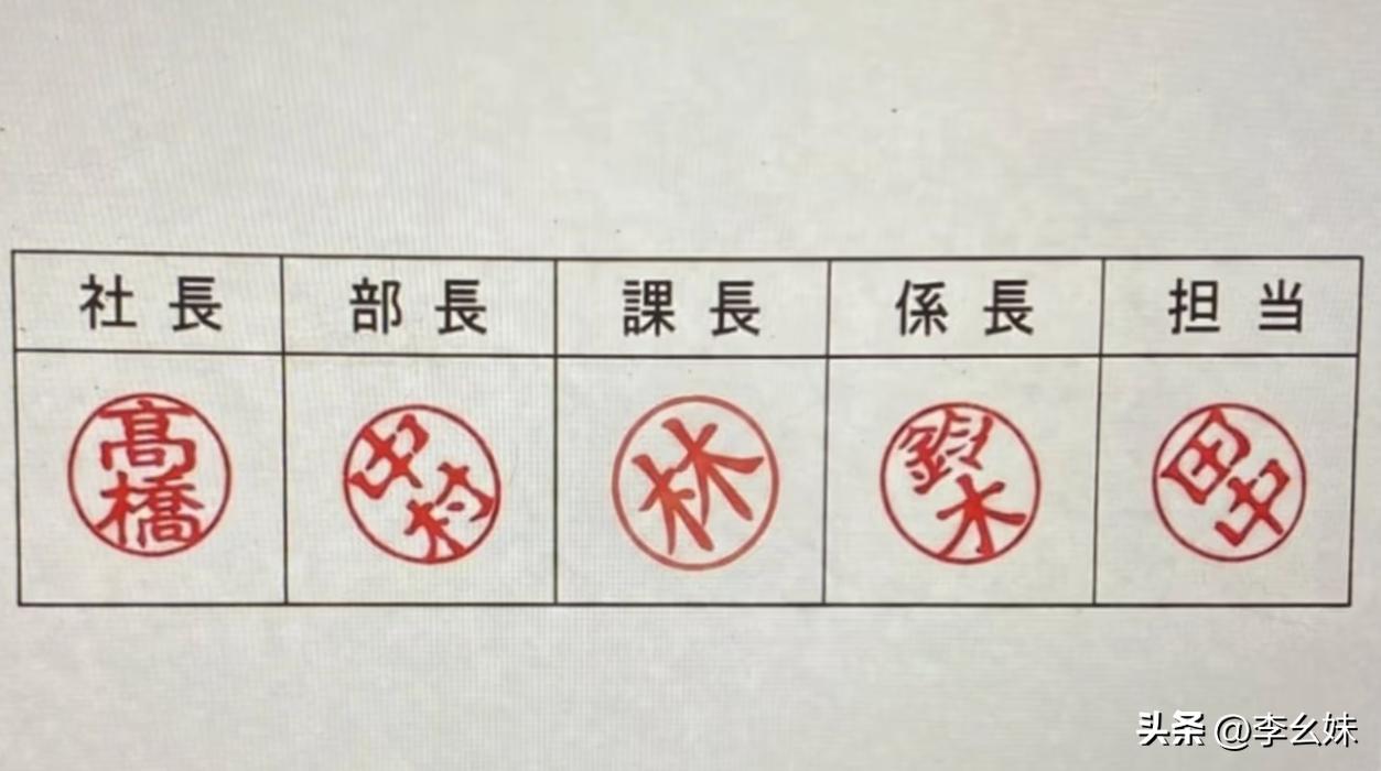 日企这盖章有讲究哦[笑哭]