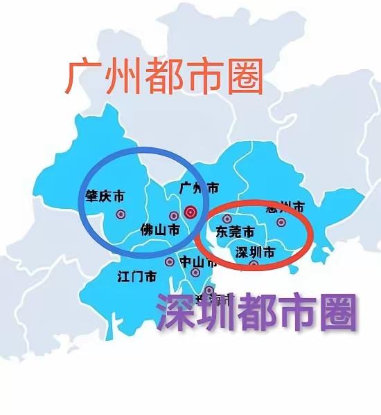 看看国家给广东的两个都市圈，就知道，根本就没有什么黄金内湾。
经济轴心就是珠江东
