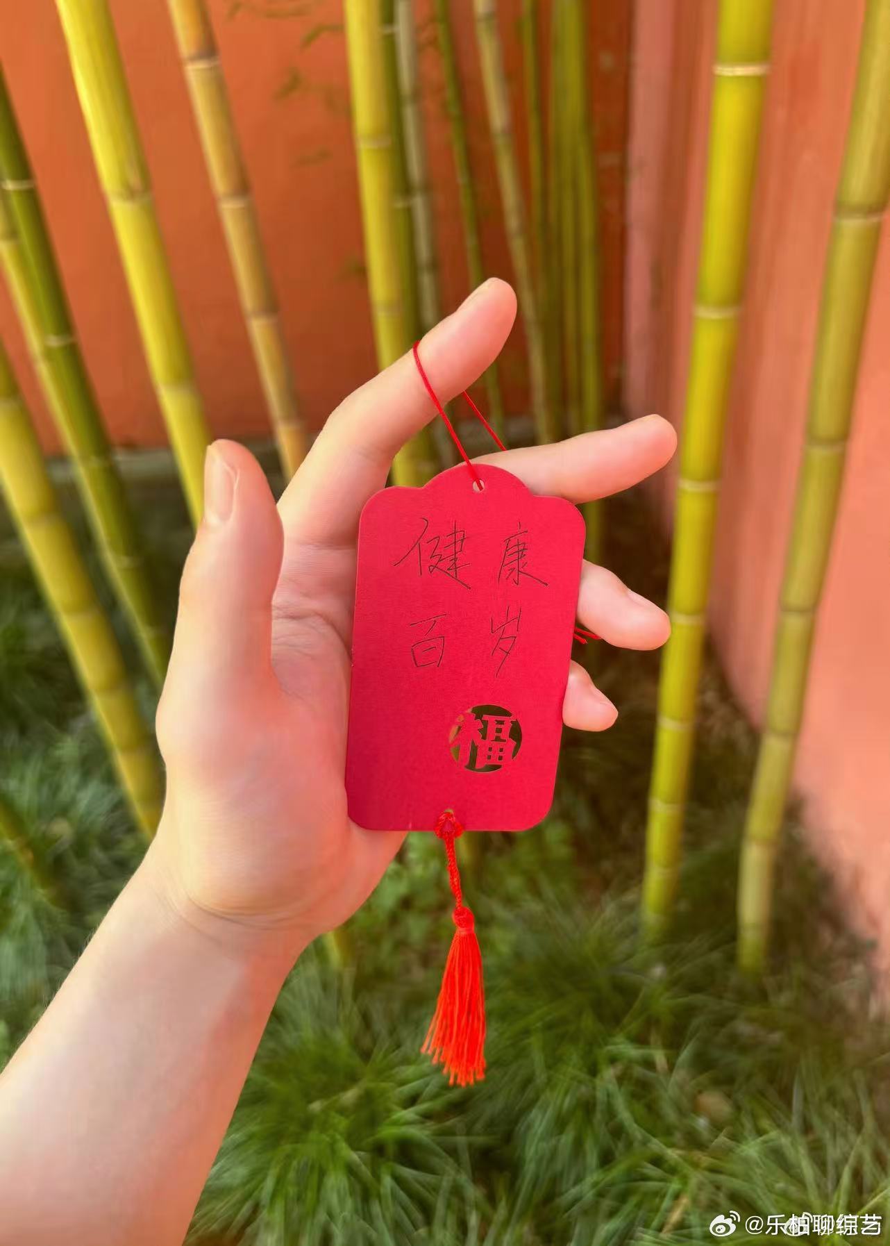 何与手写祝福给萧华雍何与发博祝萧华雍健康百岁 之前弹幕上面网友送上来的祝福健康百